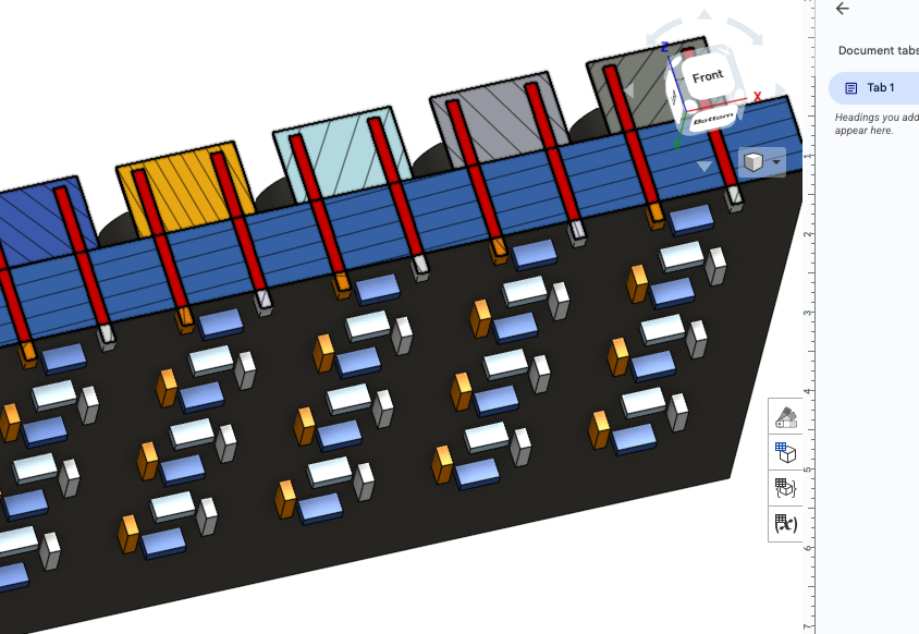 Fingertip housing CAD